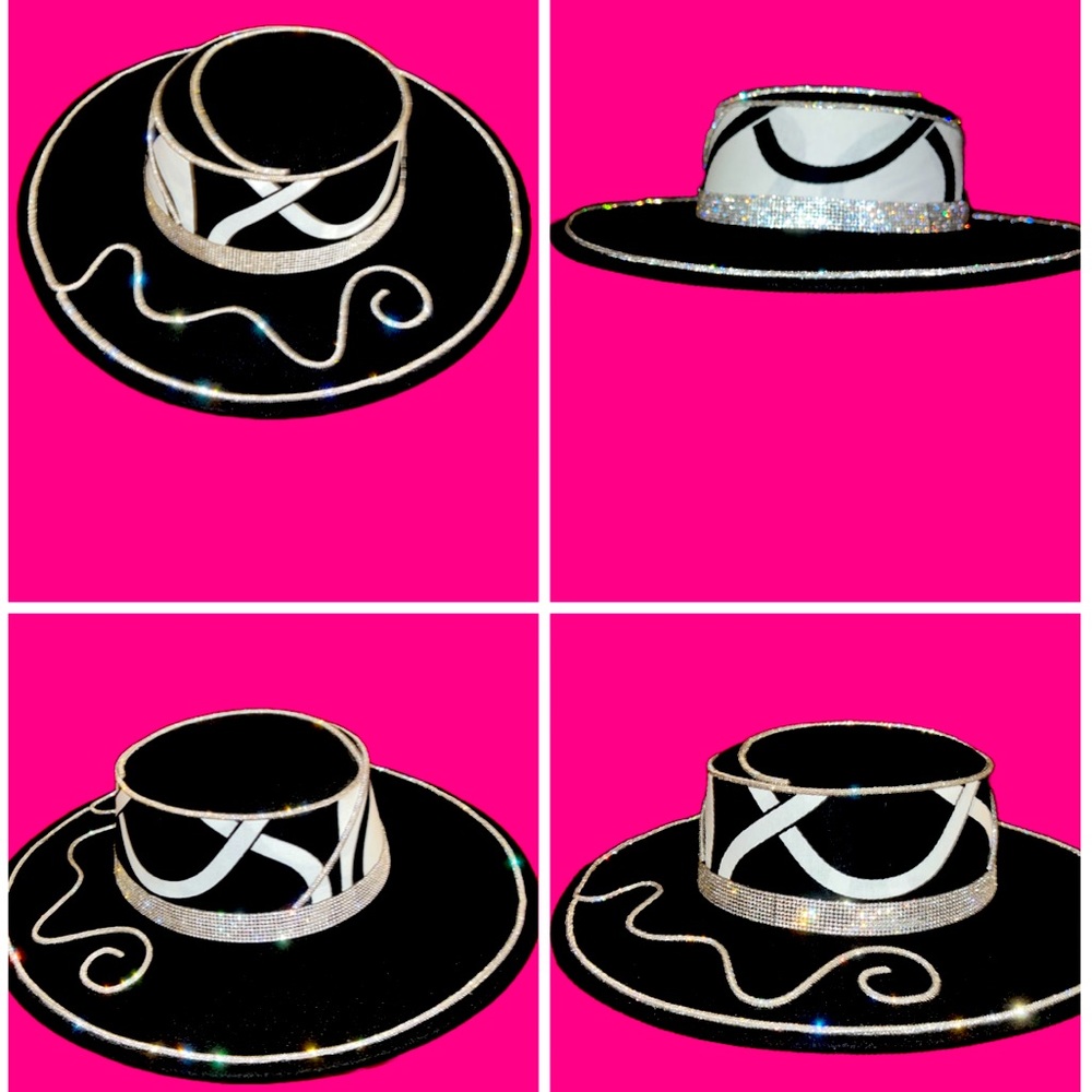 Custom wide brim hat